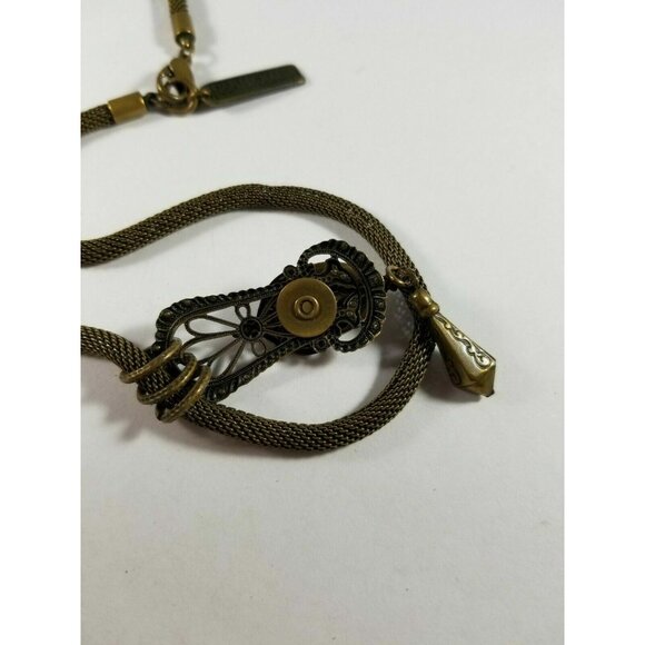 Jan Michaels San Francisco Brass Snake Necklace Charm - Picture 3 of 5